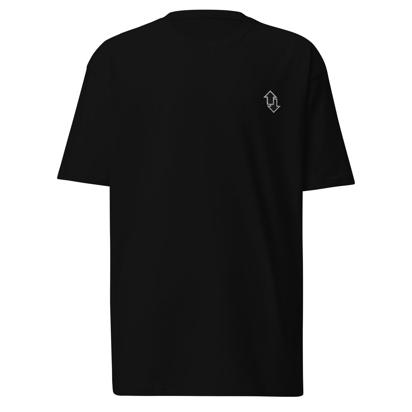 black t-shirt with 'Risk is the Currency' text for Day Traders