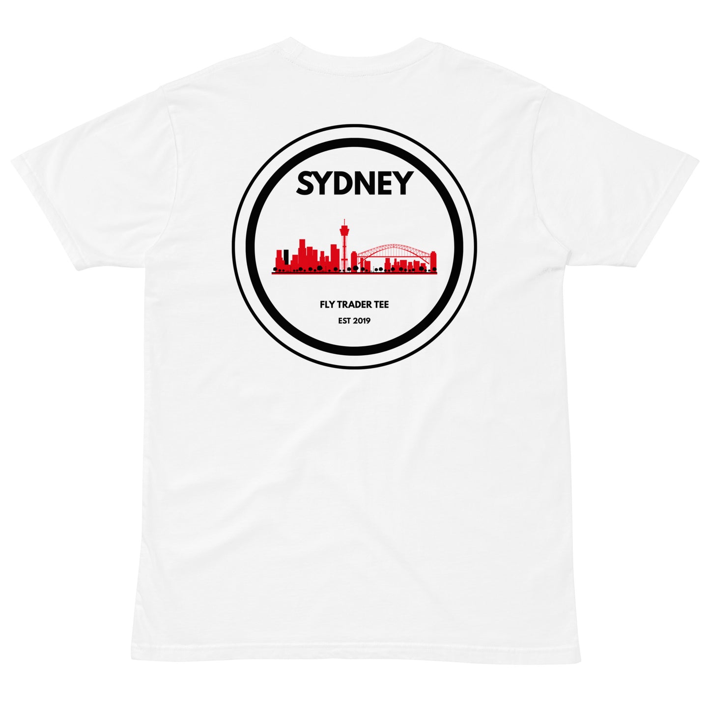 Aussie Market Maker WHITE | Sydney Session | Fly Trader Tee